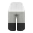 thumbnail image 6 of DeHolifer Capris Pants for Women Elastic Waisted Color Block Drawstring Split Sports Casual Capris Pants with Pocket White 2XL, 6 of 7