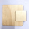 thumbnail image 2 of Astillas de madera decorativas cortadas con láser para hacer tú mismo Astillas de madera geométricas de álamo Adornos Astillas de madera decorativas para el hogar Astillas de madera redondas, 2 of 5
