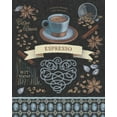 thumbnail image 2 of Grove, Beth 26x32 Gold Ornate Wood Framed with Double Matting Museum Art Print Titled - Espresso, 2 of 4