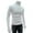 White, variant on Long Sleeve Turtleneck Men Pullover Soft Solid Color Stretchy Knitted Shirt for Autumn Winter