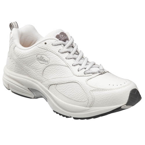 comfortable white sneakers for work