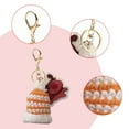 thumbnail image 4 of Llavero navideño con colgante para billetera, llavero con colgante, lindo accesorio navideño, regalo para niñas y mujeres, 4 of 6