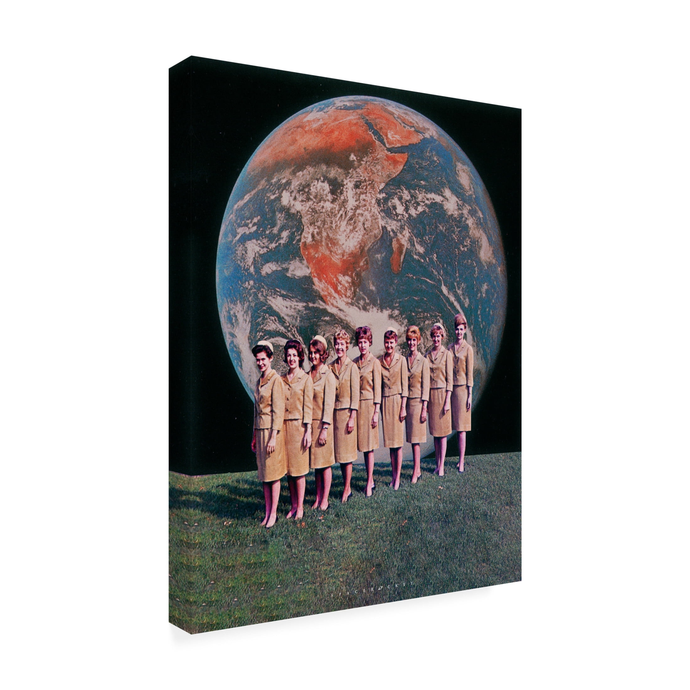 Trademark Fine Art spacerocket art 380 Canvas Wall Art