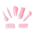 thumbnail image 3 of 7 Pcs/Set Gua Sha Planche de Massage en Résine Outil de Massage Racloir en Résine Soin de la Peau Guasha Ensemble d'Outils Anti-Rides Soins de Santé Beauté, 3 of 9