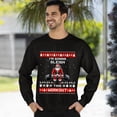 thumbnail image 3 of Christmas Sweatshirt, I'm Gonna Sleigh This Workout Christmas Sweatshirt, Muscular Santa Ugly Holiday Jumper, Funny Gym Lover Gift for Weightlifters & Fitness Fans, 3 of 5