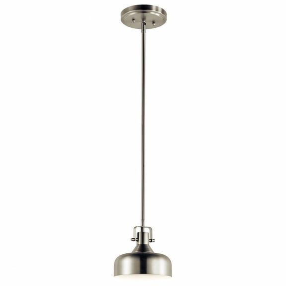 8W 1 Led Mini Pendant with Transitional Inspirations 7.25 inches Tall By 7 inches Wide Bailey Street Home 147-Bel-2748704