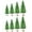 Grass Green, variant on Visland 8PCS Artificial Mini Christmas Trees, Sisal Trees with Wood Base Bottle Brush Trees for Christmas Table Top Decor Winter Crafts Ornaments