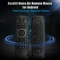 thumbnail image 4 of Backlit 2.4G Air Mouse Wireless Keyboard Russian English Version Voice Control 6-Axis Motion Sensing Backlight IR Learning for Smart TV Android TV BOX PC, 4 of 7