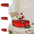 thumbnail image 1 of Tarmeek Christmas Storage Bag, Christmas Ornaments Storage Box, Storage Containers for Christmas Tree, Gift Wrapping Ribbons Bows Wrapping, Christmas Storage Box, 1 of 9