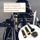 thumbnail image 3 of Par ajustable de 22 mm para manillar de motocicleta, kit de empuñaduras de aleación de aluminio, empuñaduras de barra para Motor Cruiser en bolsas, paquete gloden Inevent VI002286-03, 3 of 7