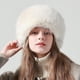 thumbnail image 4 of Gorro ruso de piel sintética para mujer, gorro de invierno cálido y suave, 4 of 5