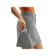 thumbnail image 7 of Solid Women's Athletic Running Relaxed Fit Tennis Skirts with Shorts Pockets Golf Hiking Skorts, 7 of 7