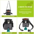 thumbnail image 4 of Bolsa de entrenamiento para perros KHPR, fácil de transportar, juguetes para mascotas, color gris, 4 of 7