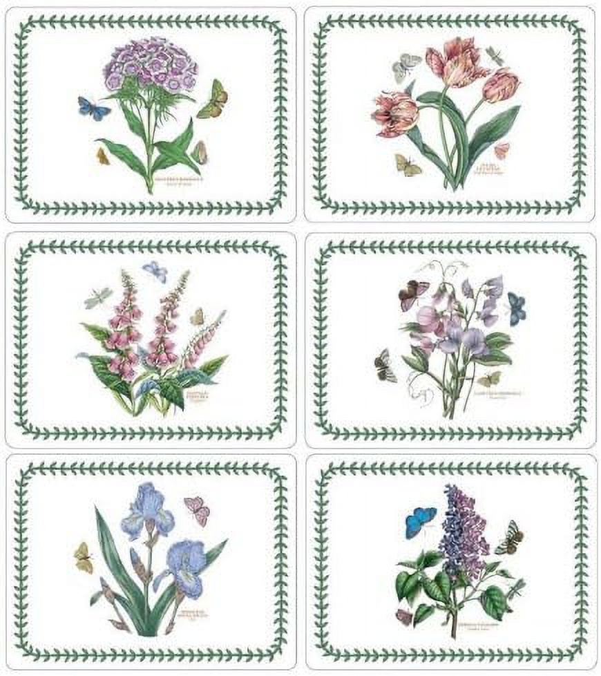 Portmeirion Pimpernel Botanic Garden Placemats, Set of 6