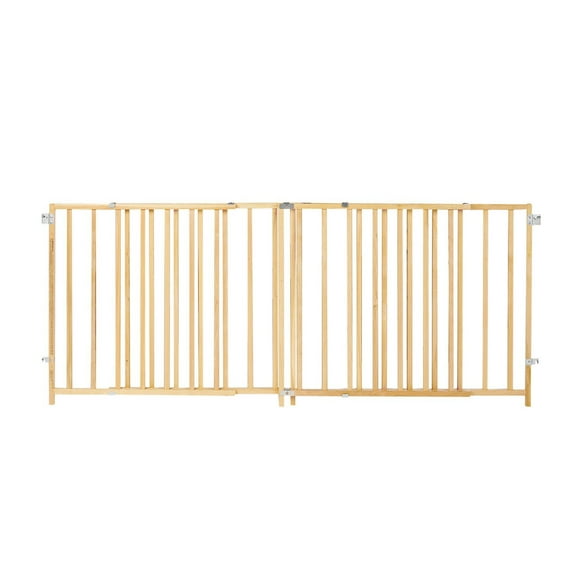 Barrière pivotante pour animaux pour les ouvertures très larges de North States™ Mypet™ - Naturel