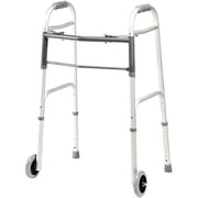 Adult Folding Walker With 5" Wheels 1/CS