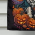 thumbnail image 6 of Cavalier Spaniel Witchy Halloween House Flag 28 in x 40 in, 6 of 7