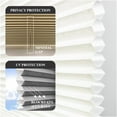thumbnail image 5 of REGAL ESTATE , 12BOTTLE , Cordless 1.5" Light Filtering Top Down Bottom Up Cellular Shades, 40"W x 72"H, White, Blinds for Indoor Windows, Shades for Bedroom, Living room, 5 of 6