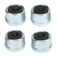 thumbnail image 1 of 4PCS Trailer Hub Bearing Dust Caps Galvanized Surface Tough Fit for 2000 to 3500 Lb Boat Trailer Camper RV, 1 of 5