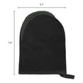 thumbnail image 6 of Unique Bargains Oven Mitts Heat Resistant Cooking Gloves Black 7.9x5.7inch, 6 of 6