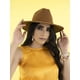 thumbnail image 2 of Sombrero Unisex Camel Nueva Imagen Gamuza Indiana, 2 of 3