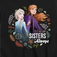 thumbnail image 3 of Frozen - Sisters Always - Toddler And Youth Short Sleeve Graphic T-Shirt, 3 of 5