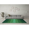 thumbnail image 3 of Ahgly Company Indoor Rectangle Abstract Light Blue Contemporary Area Rugs, 8' x 12', 3 of 4