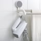 thumbnail image 5 of Toallero montado en la pared de doble barra de acero inoxidable sin costuras sin perforación con gancho de soporte de 3kg para cocina y lavadero Kuyhfg Bienvenido a Kuyhfg, 5 of 5