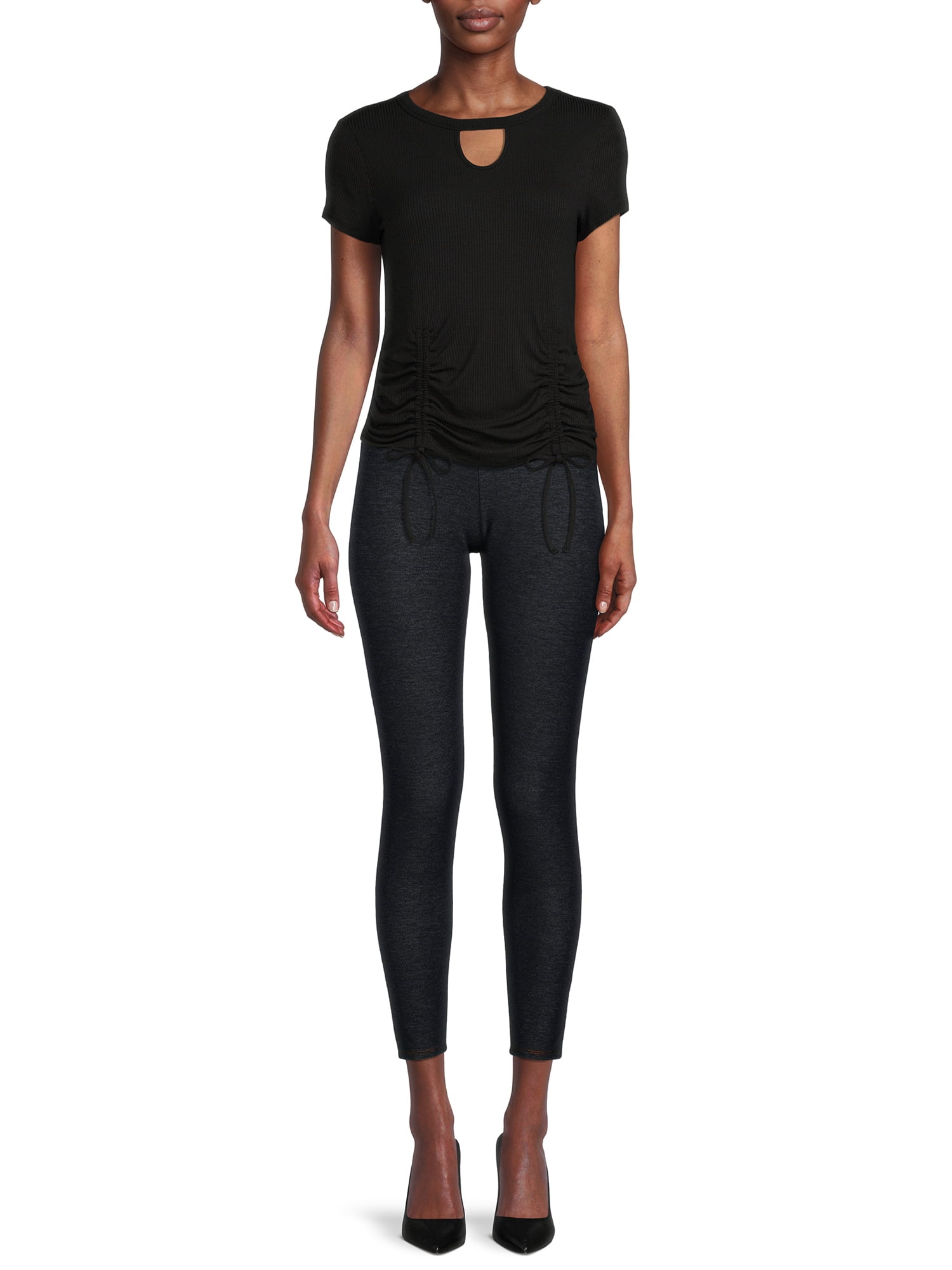 No Boundaries Juniors' Keyhole Top