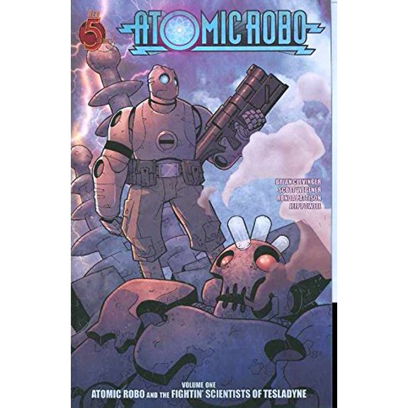 Pre-Owned Atomic Robo Volume 1: Atomic Robo & the Fightin Scientists of Tesladyne TP (Paperback) 0980930200 9780980930207