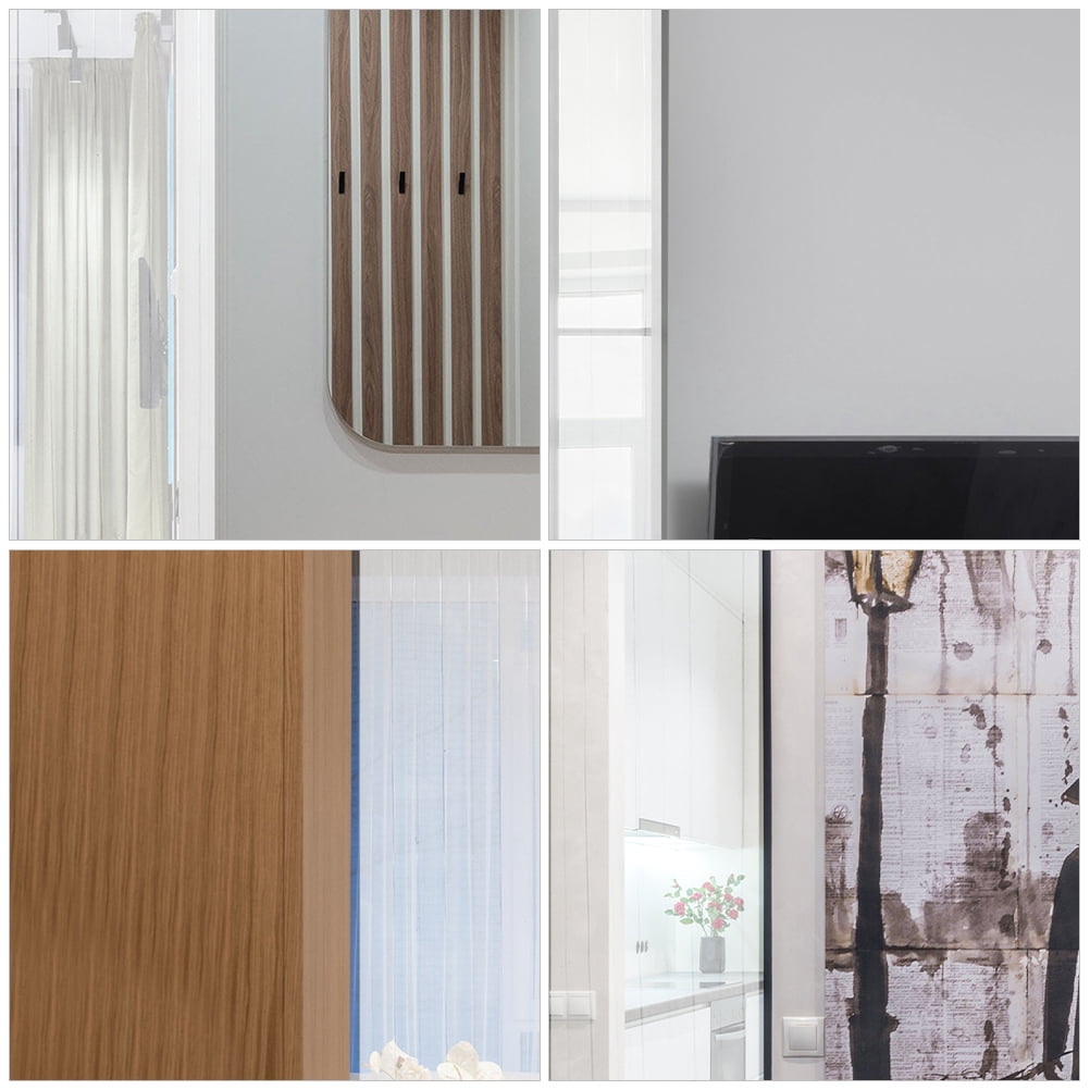 ULTNICE Pvc Curtain Door Strip Transparent 2Pcs 63X7.1X0.04In