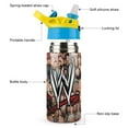 thumbnail image 7 of Kids Insulated Water Bottle - WWE Stainless Steel Travel Bottle with Straw, Double Wall Vacuum Insulated Water Bottles for Boys Girls, 7 of 7