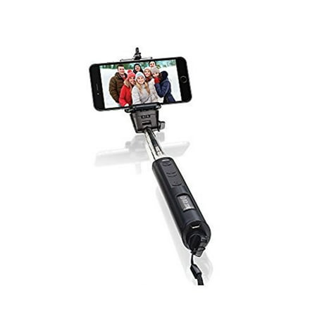 Smart Gear 40 Bluetooth Telescoping Extendable Selfie Monopod, Black- XSDP -STG-6059-JB - The Smart Gear 40-inch Bluetooth Telescoping Selfie Monopod provides the ideal way to capture the perfect