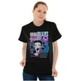 thumbnail image 3 of Kanji Betty Boop Beauty and Brains Women's Graphic T Shirt Tees Brisco Brands L, 3 of 5