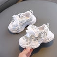 thumbnail image 2 of Toddler Girls Slip on Sneakers Rhinestone Butterfly Platform Non Slip Tennis Shoes Light Up Wide Toe Box Walking Shoes, 2 of 4