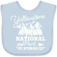 thumbnail image 3 of Inktastic Wyoming Yellowstone National Park Boys or Girls Baby Bib, 3 of 4
