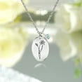 thumbnail image 3 of JeenMata March Birth Flower Daffodil Necklace - Personalized Floral Gift for Women, 3 of 6