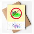 thumbnail image 1 of No Trampling Lawn Sign Art Deco Fashion Welcome Back Greeting Cards Envelopes Blank, 1 of 3