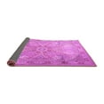 thumbnail image 2 of Ahgly Company Indoor Round Persian Purple Traditional Area Rugs, 3' Round, 2 of 4