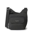 thumbnail image 4 of Bolso Baggallini Criss Cross Charcoal de nailon resistente al agua, 4 of 7