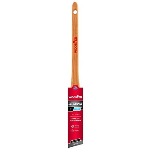 Wooster 912-0041810010, 1-Inch, Purple Brush 4181-1 Ultra/Pro Firm Willow Thin Angle Sash Paintbrush