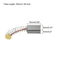 thumbnail image 2 of Carbon Brushes 0.59x0.31x0.20 Inch for Electric Motors Power Tool, 6 Pack, 2 of 7