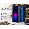 thumbnail image 4 of HTC U24 Pro 5G Dual SIM 512GB ROM 12GB RAM GSM Unlocked - Blue, 4 of 10