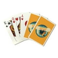 thumbnail image 1 of Shredding the Gnar, Animal Activities Series, Bear Boarder, Contour, Lantern Press, Premium Playing Cards, 52 Card Deck with Jokers, USA Made, 1 of 5