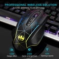 thumbnail image 4 of TSV Wireless Gaming Mouse, Rechargeable Optical Mice with 3 Levels DPI up to 3200, 2.4G USB Computer Mouse with Ergonomic Palm Rest, 4 of 9