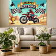 thumbnail image 6 of Motocross Themed Happy Birthday Banner Backdrop Background Decorations Party Supplies for Birthday Party Photo Booth Decor Kids Room Decor Photography Props, 6 of 8