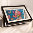 thumbnail image 2 of Magnetic Front Opening Art Frames for Kids - Display and Preserve Their Artwork, 2 of 9