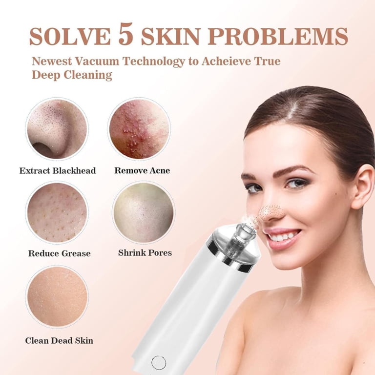Luxury Confidence Electric Face Vacuum Pore Cleaner with 3 Modes 
