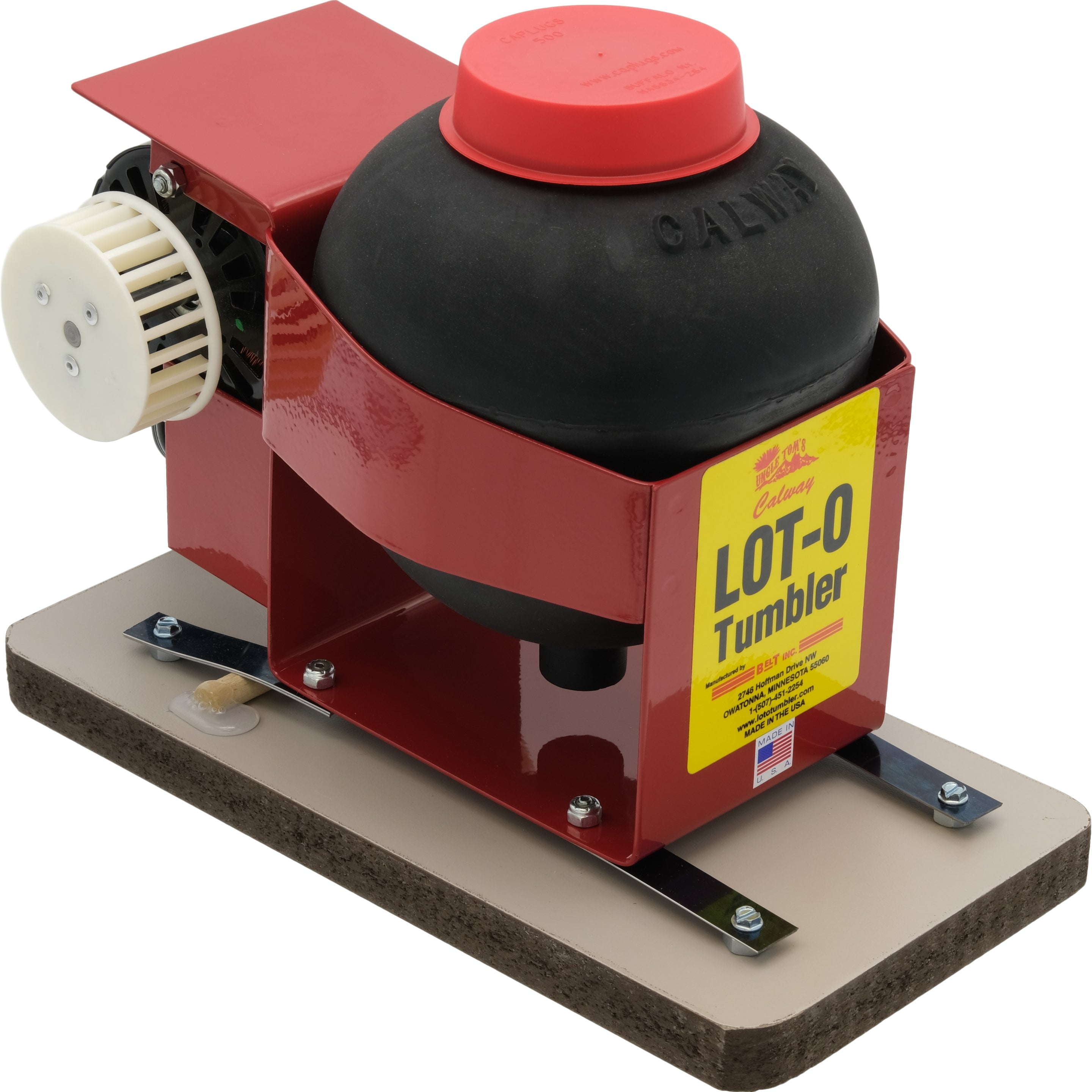 Diy Rock Tumbler Barrel DIY rock tumbler in action! 4" ABS barrel