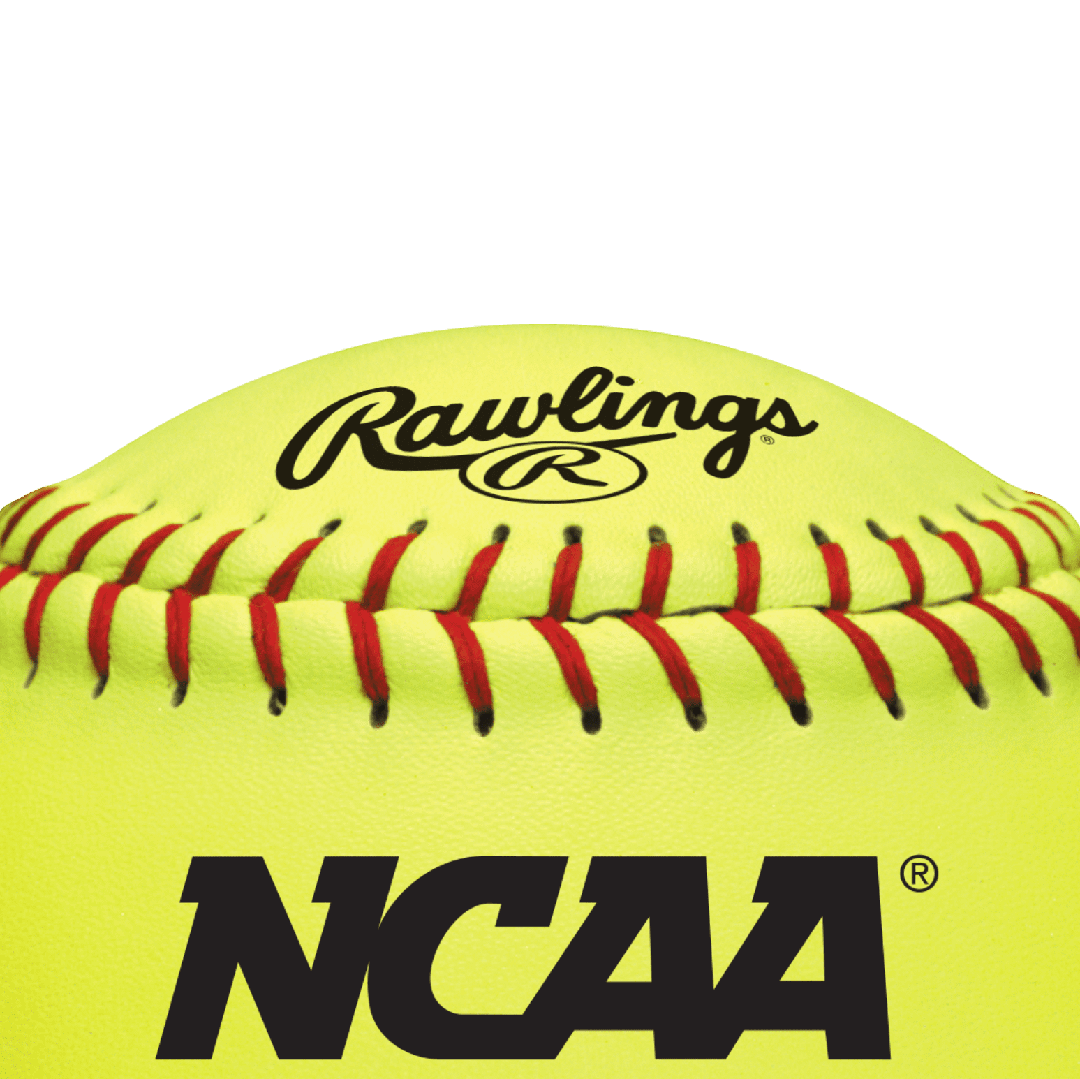 Rawlings NCAA Cork Center Recreational Softballs, 12 inch, 4-Pack